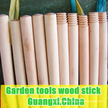 garden tools wooden stick. garden tools round wooden stick
